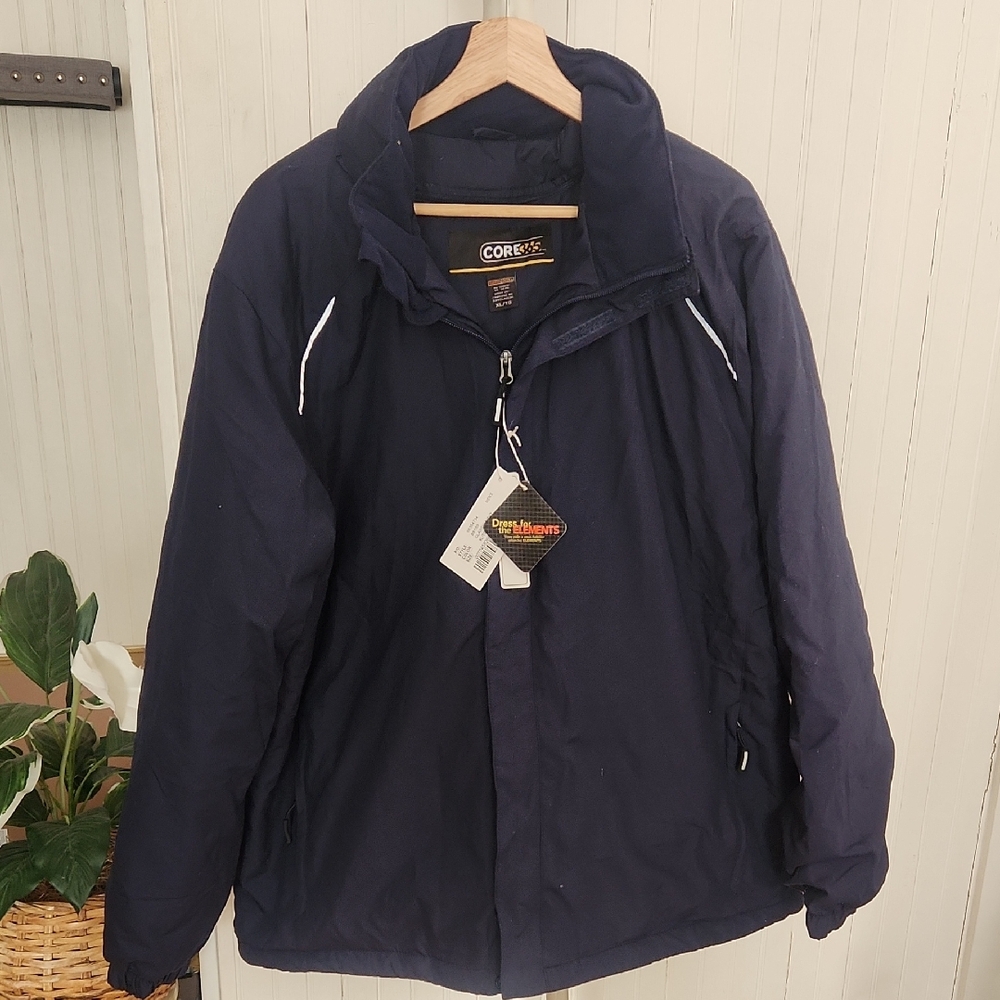 Core365 Men's Navy Jacket NWT XL‎